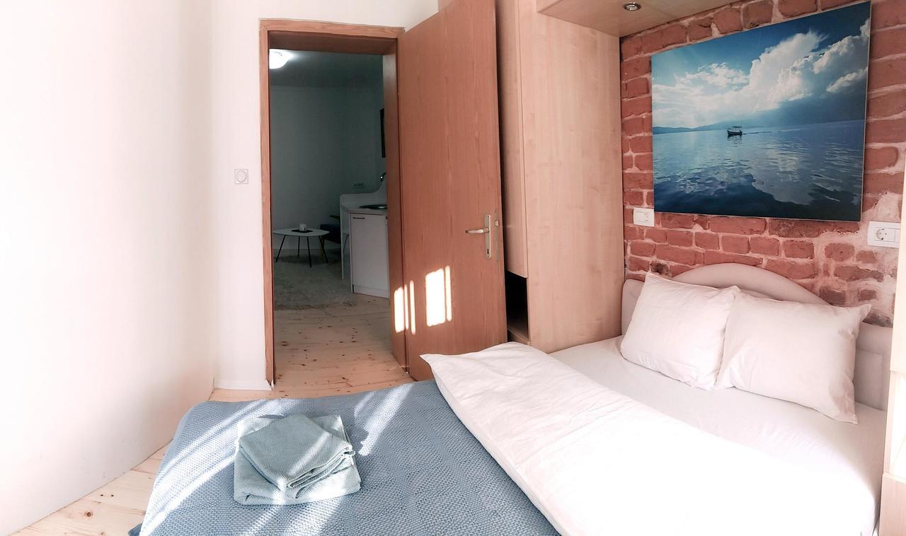 Sirma'S Unique Artsy Modern Quiet 1-Bdrm In The Heart Of Skopje Leilighet Eksteriør bilde